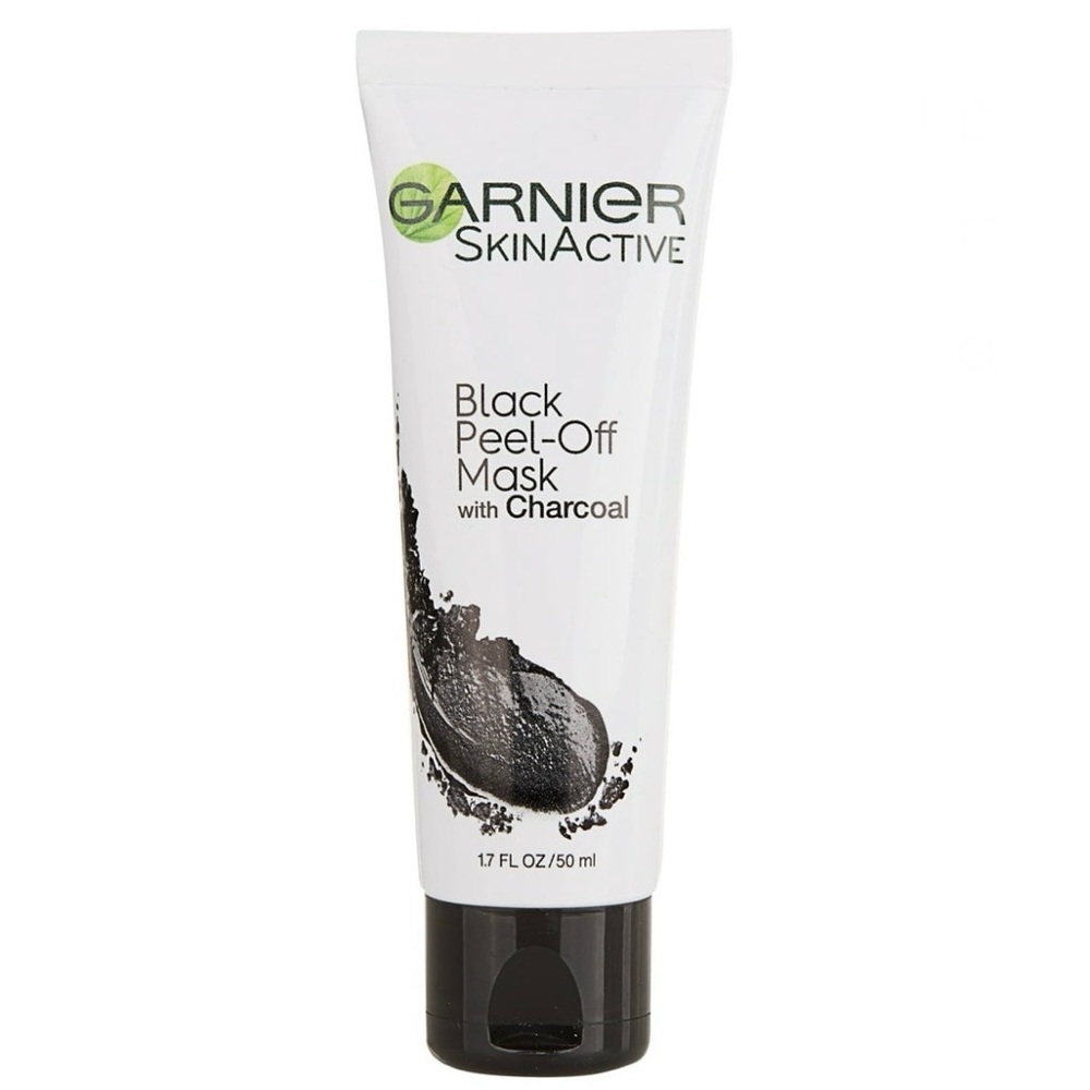 NEW Garnier SkinActive Black Peel Off Mask with Charcoal, 1.7 fl oz